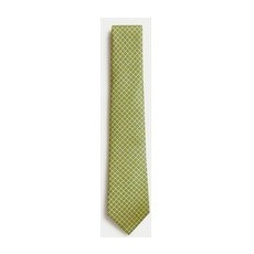 Mens M&S Collection Krawatte aus reiner Seide mit Foulard-Muster - Gelb, Gelb, Einheitsgröße