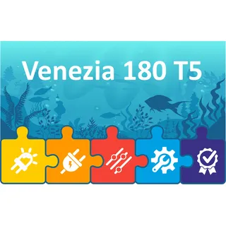 eco+ LED Beleuchtung für FLUVAL Venezia/Vicenca 180 T5 Aquarium | Komplett-Set