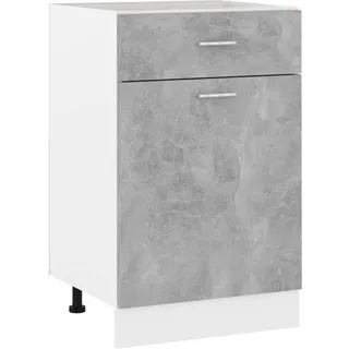 vidaXL Unterschrank Lyon 50 x 46 x 81,5 cm Grau
