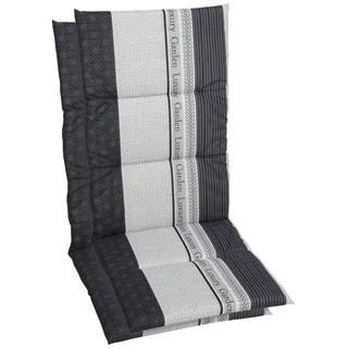 GO-DE Hochlehner Auflage 118 x 48 x 4 cm grau 2 St.