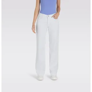 MAC DREAM Wide Flared Jeans Weiß 38/30
