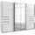 Schwebetürenschrank Saigon 270 x 208 x 64 cm Weiß