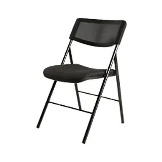 Alba Klappstuhl Netz ohne Armlehne Schwarz 110 kg CPDIVANO N 480 x 530 x 830 mm 2 Stück