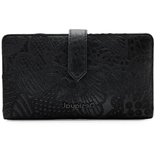 Desigual Damen Mone_alpha MONE ALPHA PIA MEDIUM 2000 BLACK, Schwarz, 16.8 EU