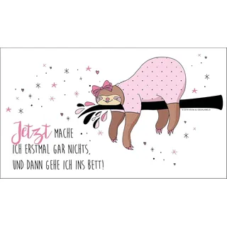 Geda Labels Faultier Daphne Bett Thermobecher 0,4 l Rosa