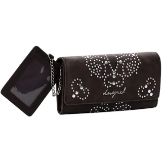 DESIGUAL Poker Face Mone Mariona Geldbörse Damen braun