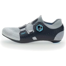 UYN Herren Naked Carbon Cycling Shoe, Silber Blau, 41 EU