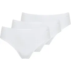 Mey Hipster »SUPERFINE ORGANIC«, (Packung, 3 St.), American-Pants mit tiefem Taillensitz, weiß