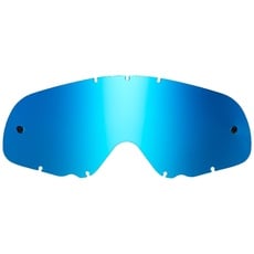 SeeCle 416164 blau getönte verspiegelte Ersatzgläser für Brillen kompatibel mit Oakley Crowbar Maske