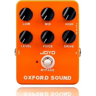 JOYO Overdrive Amp Simulator Pedal für E-Gitarre Verzerrung (Oxford Sound JF-22)