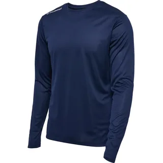 hummel hmlRUN langarm Laufshirt Herren 1009 black iris S