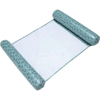 Swim Essentials Wasserhängematte Grün Leopard 155 x 75 x 15 cm Luftmatratze