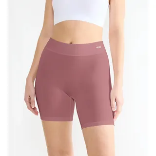Lange Unterhose SLOGGI "FREE Evolve", Damen, Gr. 1, rosa (date night pink), Single Jersey, Obermaterial: 90% Modal, 10% Elasthan, körpernah, Unterhosen Lange Unterhose, super weich, dehnfähig