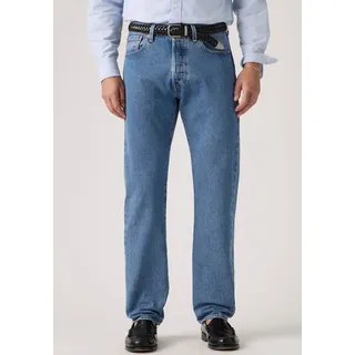 5-Pocket-Jeans LEVI'S "501 RELAXED", Herren, Gr. 31, Länge 30, free day, Denim/Jeans, Obermaterial: 100% Baumwolle, unifarben, relaxed fit lang, Jeans 5-Pocket-Jeans