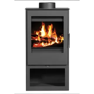 Kaminofen Victoria Parma schwarz - 5kW - Schwarz