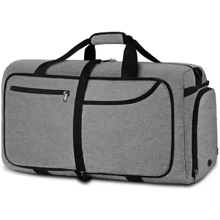 luxuskollektion Faltbare Reisetasche 120L Schwarz Weekender Herren Damen