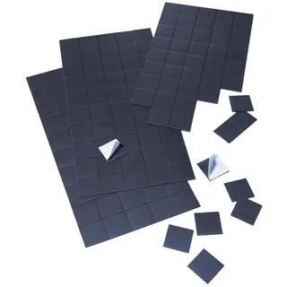 Franken Magnetplättchen, selbstklebend, 20 x 20 mm, schwarz, MPL22SB