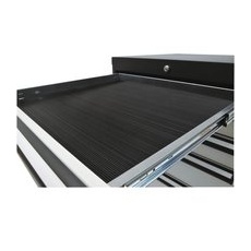 Simplaflex Riffelgummi-Einlage, BxT: 800 x 450 mm, Gummi - schwarz