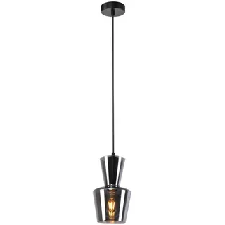 ZMH Hängeleuchte Droxm 150/15/15 cm , Grau , Metall , E27 , 15x15x150 cm , Lampen & Leuchten, Innenbeleuchtung, Hängeleuchten, Pendelleuchten