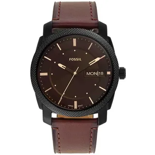 Fossil Machine Leder 42 mm FS5304