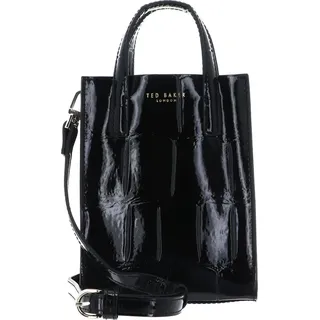 Ted Baker Umhängetasche Viienna Croc Effect Mini Icon Bag Black schwarz - Schwarz