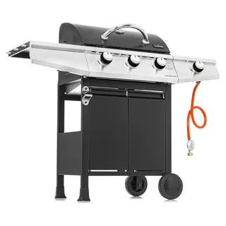 Gasgrill Lehmann Texas mit 3 Hauptbrennern und Seitenbrenner