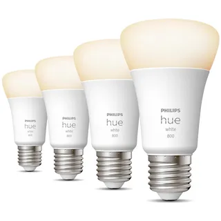 Philips LED-Birne 871951431914100 9W E27 warmweiß 4 St.