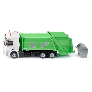 Siku 2938 - Müllwagen Grün/Weiß 1:50
