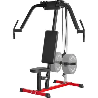 Vevor Butterfly Maschine Spezialmaschine (204 kg belastbar) für den Oberkörper für das Heim-Fitnessstudio, verstellbare Fitnessstation,