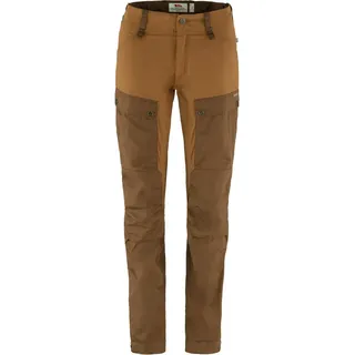 Fjällräven Damen Keb Hose, Timber Brown/Chestnut, 38/S