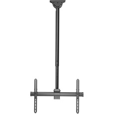 Bild Höhenverstellbare TV-Deckenhalterung, neig- und schwenkbar (Decke, 70", 50 kg), TV Wandhalterung, Schwarz