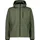 Softshell-Herrenjacke mit abnehmbarer Kapuze Ölgrün 56