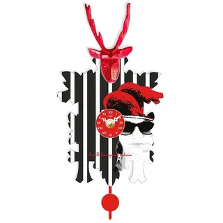 Kuckulino Schwarzwalduhr ExS Line 3006 PQ mit Quarzwerk und Kuckucksruf