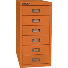 Bild MultiDrawerTM L296 Schubladenschrank orange 6 Schubladen 27,8 x 38,0 x 59,0 cm