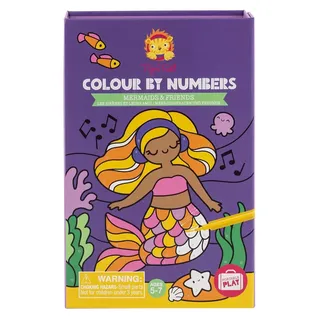 Tiger Tribe TT0293, 36 Seiten, Marker enthalten, Malen nach Zahlen Set