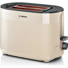 Bosch Hausgeräte Toster TAT2M127 beige, Toaster, Beige