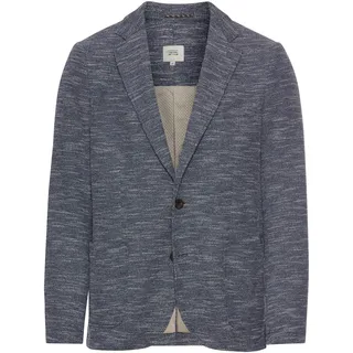 camel active Herren 2-Knopf Sakko in melierter Optik Dunkelblau, menswear-48