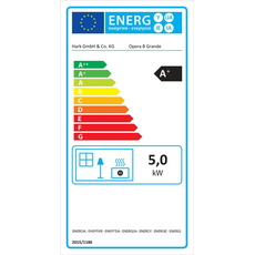 Bild von Opera-B Grande 5 kW Kachel creme-weiß