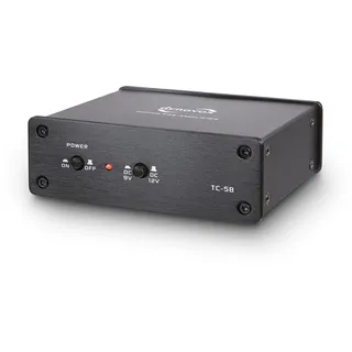 Dynavox TC-5B Phono-Vorverstärker, Netz- und Batteriebetrieb