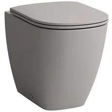 Laufen Lua Stand-Tiefspül-WC, Abgang waagerecht oder senkrecht, 360x520mm, H823081, Farbe: Manhattan