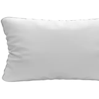 Soleil d'Ocre, Nackenrolle Weiß, Wolke, Weiß, 140 cm, Sie, Baumwolle