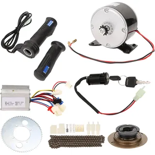 9PCS/SET 250W 24V PIBERT MOTOR SET CYCLING Conversion Hochgeschwindigkeits -Kit -Zubehör