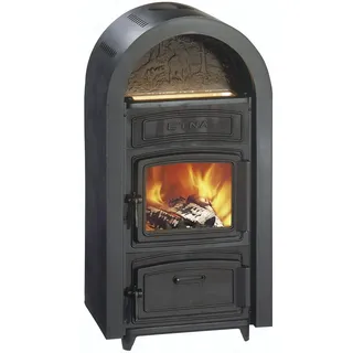 Wamsler Hüttenofen Kaminofen Stahl Schwarz 9 kW