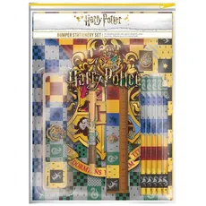 Harry Potter (colourful Crest Check) Bumper Stationery Set