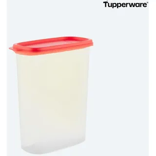 Tupperware Vorratsbehälter 2,3 Liter, luftdicht, transparent, mit Klappdeckel für trockene Lebensmittel