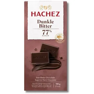 Hachez Tafel Dunkle Bitterschokolade 90 g