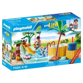 Playmobil City Life - Kinderbecken mit Whirlpool (71529)