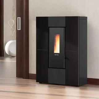 Extraflame Marilena Plus AD Pellet-Kaminofen schwarz 3,7-8,0 kW 230 m3 - Schwarz