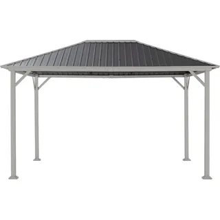 Konifera Pavillon-Ersatzdach Samos 1 Stück 3 x 4 m Grau