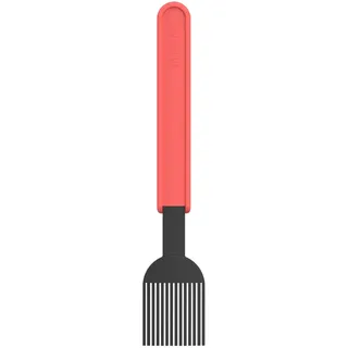 Mepal - Backpinsel Chef it - Weiche und Flexible Silikonborsten - Hitzebeständiges Silikon: bis zu 250°C - Spülmaschinengeeignet - Küchenutensilien - 22 cm - Coral